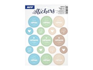 Samolepky domácí výroba 16,2x23cm