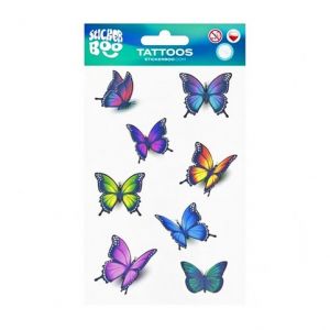 Tetovací obtisk motýlci