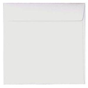 Obálka 160x160 110g perleť bílé /25/