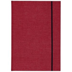 Skicák v deskach A5/80l 150g bordo