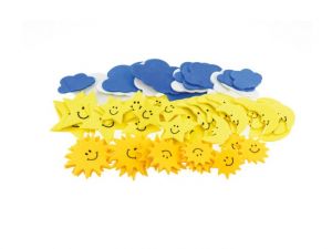 BREWIS samolepka PVC04 56ks počasí