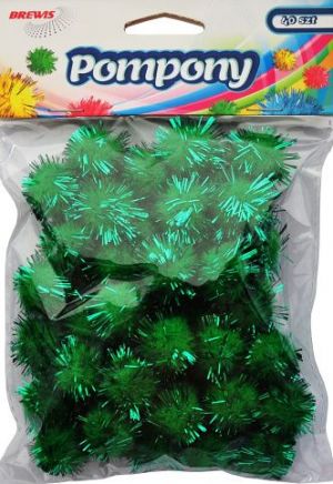 BREWIS bambule POM25 20mm 40ks MET zel.