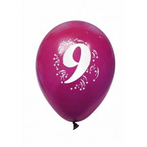 ARPEX balónek potisk "9" 3 ks K7967
