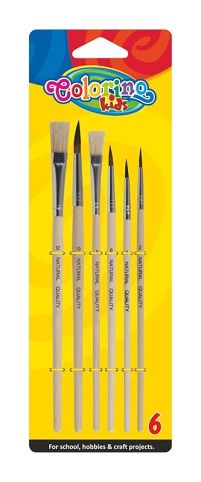 Colorino štětec 6ks 2,4,6,8,10,12