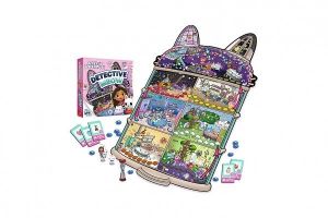 Spy Guy Detektiv Meow Gabby‚s Dollhouse společenská hra v krabici 26x26x6cm