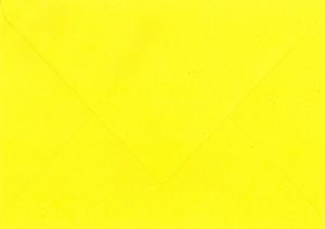 Barevná obálka C5 žlutá