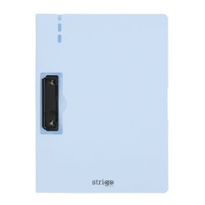 Jednodeska STRIGO A4 s bočním klipem - modrá