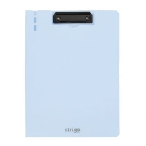 Dvojdeska STRIGO A4 s horním klipem - modrá