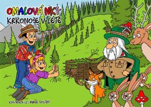 Omalovánky A5 - Krkonoše v letě