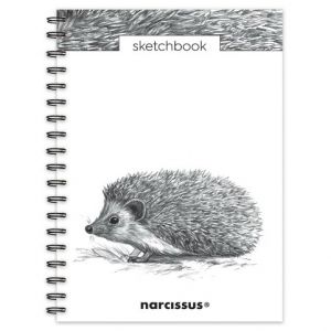 Skicovací notes A4 SP 60l čistý Ježek