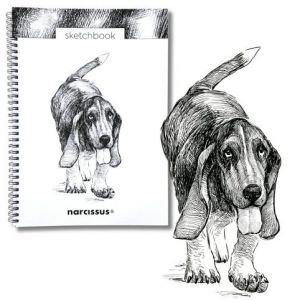 Skicovací notes A4 SP 60l čistý Baset