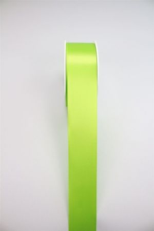 Stuha saténová 15 mm 25 m - zelená světlá