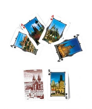 Karty CANASTA PRAHA plast