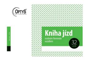 Kniha jízd firemního vozidla, A6, 32 listů, OPTYS 1172