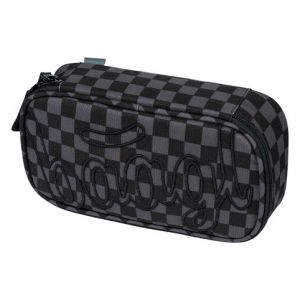 BAAGL Školní penál etue Ska šedá GRS