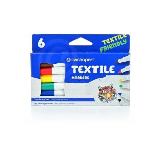 CENTROPEN sada 2739/06 popisovače na textil MINI