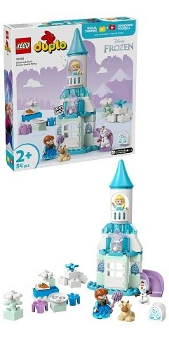 LEGO® DUPLO® | Disney 10455 Ledové království: Anna a Elsa a oslava na hradě