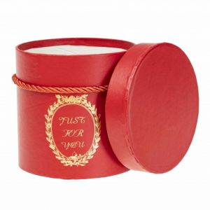 Elegantní kulatá dárková krabička "Flower Box"