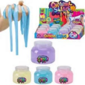 Crystal Slime – průhledný sliz v různých barvác