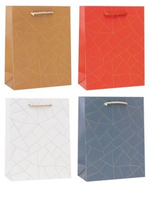 Dárková taška – Elegantní geometrický design