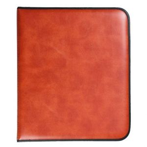 Diplomatka A4 matná hnědá mech.jednodeska