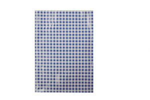 Ubrus do výtvarné výchovy 65x50cm modro-bílé kostky