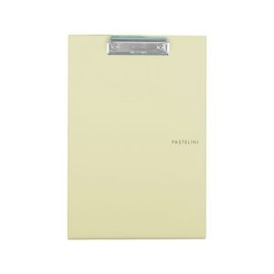 Jednodeska A4 plast PASTELINI žlutá