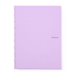 Sloha A4 SPORO boční kapsa PASTELINI fialová