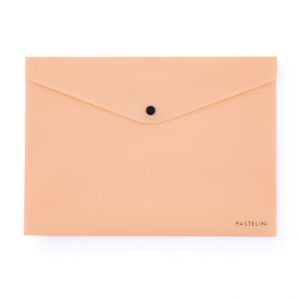 Psaníčko s drukem A4 PASTELINI meruňková