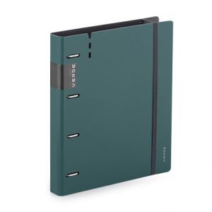 Pořadač A4 pěna 4kroužek D30 VERDE zelená