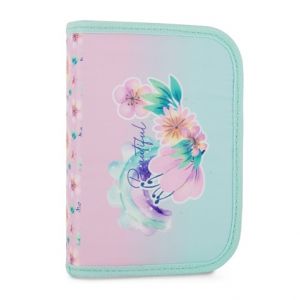 Penál 1 p. 2 chlopně, prázdný Flowers