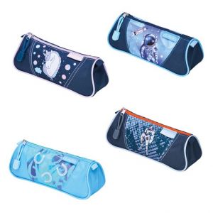 Herlitz - Pouzdro trojúhelníkové mix