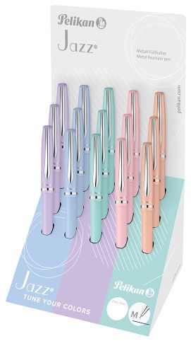Pelikan - Pero kuličkové K36 Jazz Pastel - 15 kusů