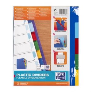 Oxford - Rozřaďovač Oxford A4/5 barev Maxi