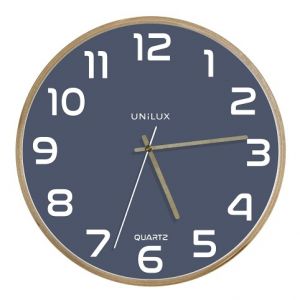 Unilux - Hodiny na stěnu Unilux Baltic modré