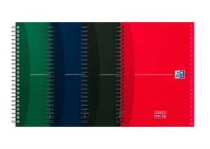Oxford - Blok spirálový Oxford Essentials Adressbook A5/72 listů linkovaný mix