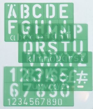 Linex - Šablona písmena 8530 LINEX