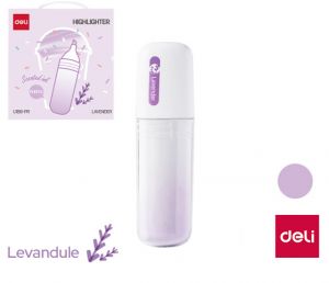 Zvýrazňovač s vůní DELI EU188-PR pastel fialový