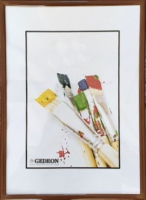 Fotoráměček 10x15 plastový BB1015BR hnědé sklo / brown glass