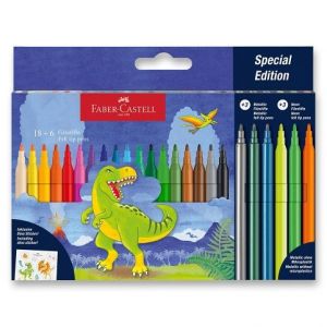 Fixy Faber-Castell Dinosaurus - 24 barev