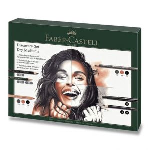 Sada Faber-Castell Discovery set - 17 ks, suchá technika