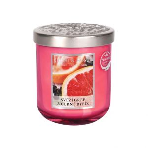 ALBI Střední svíčka - Svěží grep a černý rybíz