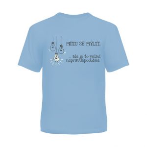 ALBI Pánské tričko - Můžu se mýlit, vel. L