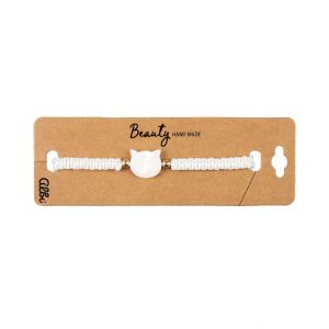 ALBI Náramek - Bílá kočka