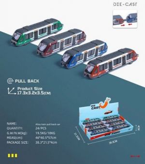 Vlak na zpětné natažení 17 cm