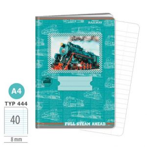 ARGUS Sešit A4 TYP 444 Train 15820305