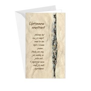 ARGUS Kondolence Úpřimná soustrast 14-051c