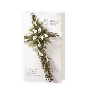 ARGUS Kondolence Úpřimná soustrast 14-614c