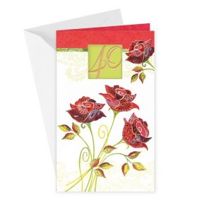 ARGUS Přání k narozeninám 40 15-6200c40