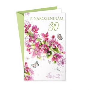 ARGUS Přání k narozeninám 30 15-6384c30